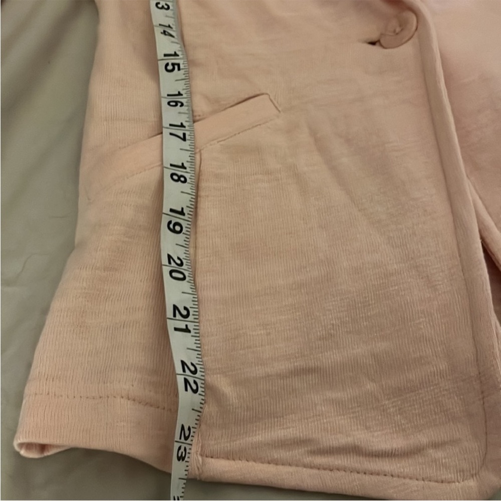 Women's New with tags Caslon pink blazer sweater jacket 100% cotton sz small - Picture 6 of 6